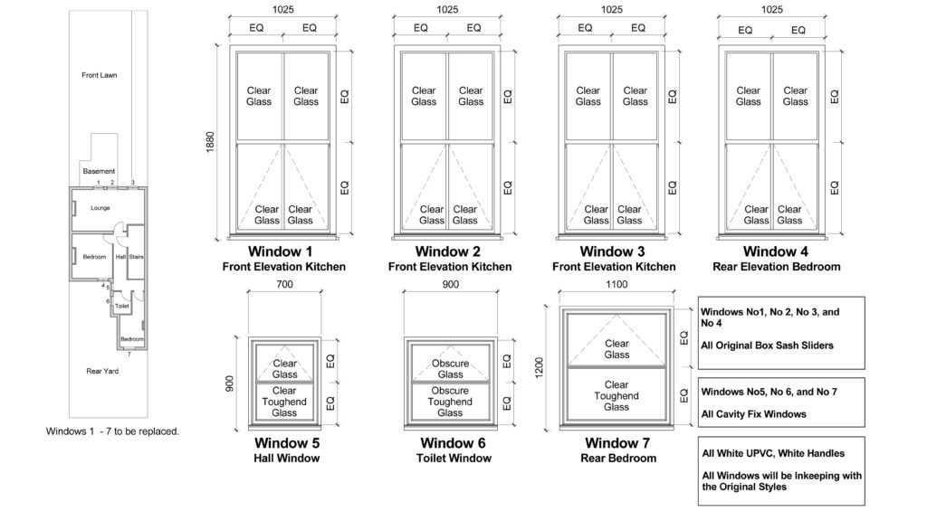 Conservation Area Plans - Window Replacement